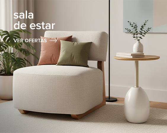 Móveis para sala de estar com até 50% Off