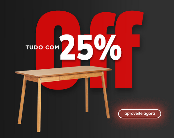 Mosaico 03 - Tudo com 25% de desconto