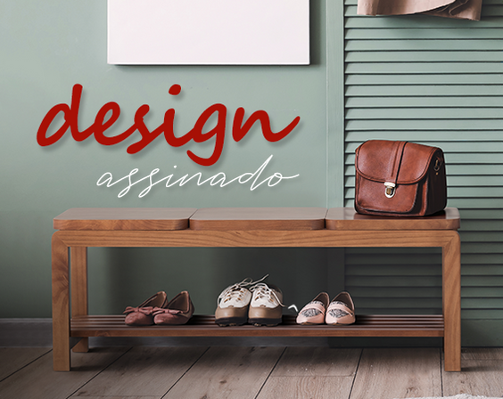 Móveis com design assinado
