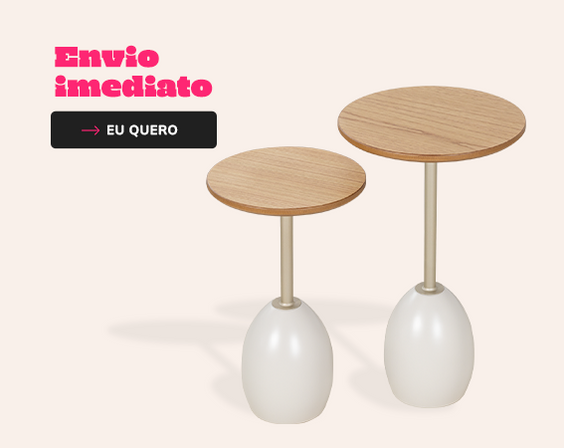 Moveis com em estoque e com envio imediato