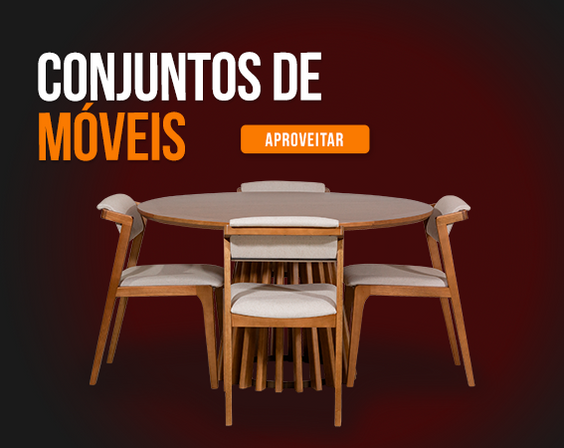 Conjuntos de Móveis de Madeira