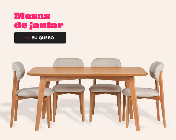 Mesas de madeira para sala de jantar