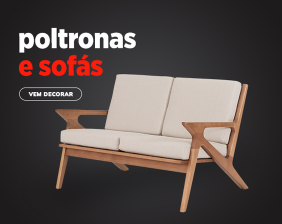 Poltronas e Sofás para sala de estar
