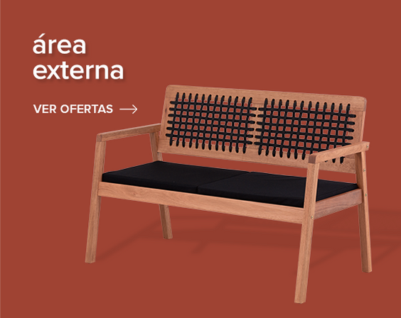 Moveis de madeira para área externa