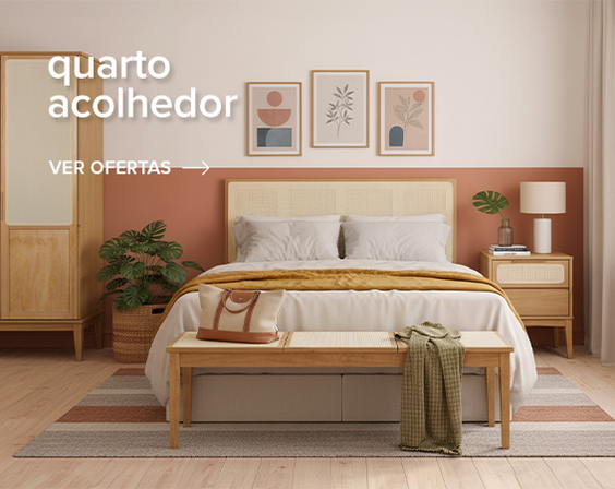 Móveis de madeira para um quarto mais acolhedor