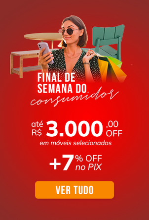 Fim de semana do consumidor com 7% off