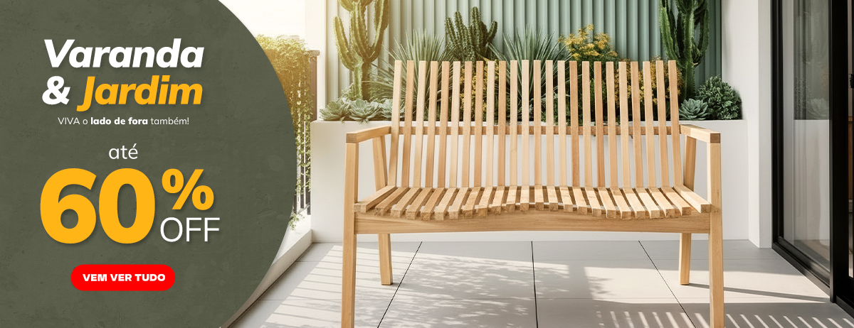 Móveis para varanda e jardim