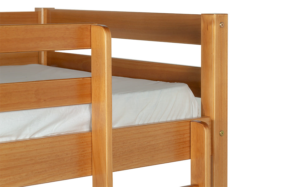 Beliche Solteiro Astro Âmbar Para colchão 88x188 detalhe escada
