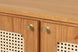 Buffet de Madeira com Tela 2 Portas Grace detalhes dos puxadores