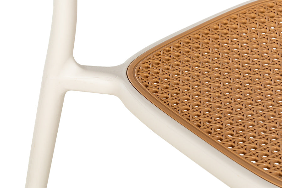 Cadeira Royal Nude detalhe estrutura
