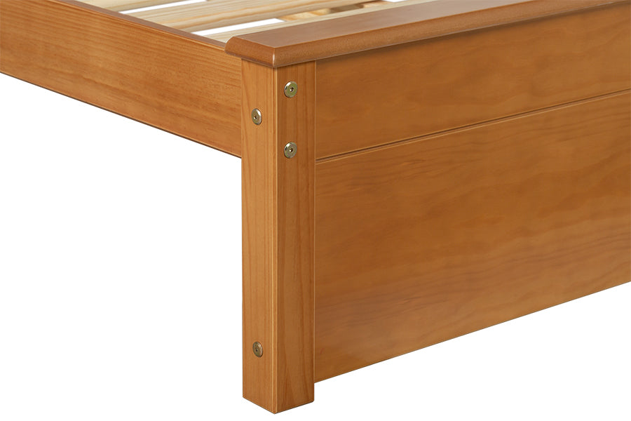 Cama King Size Vale - Âmbar detalhe peseira