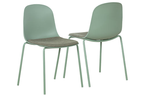 Conjunto de Cadeiras 2 Peças Palma -  Verde