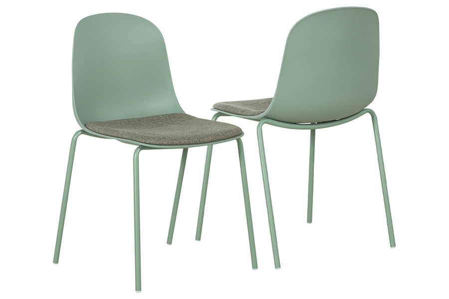 Conjunto de Cadeiras 2 Peças Palma -  Verde