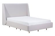Cama Queen Estofada Siena - Caqui