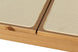 Banco de Madeira 3 lugares Serena 137,5x40,8 cm - Mel detalhe tela