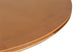 Mesa de Jantar Redonda de Madeira Atrio 130 cm Mel detalhe tampo