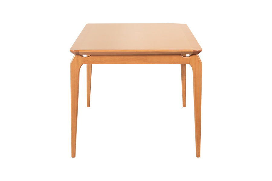 mesa de jantar cascais 160x90 mel visto de lado