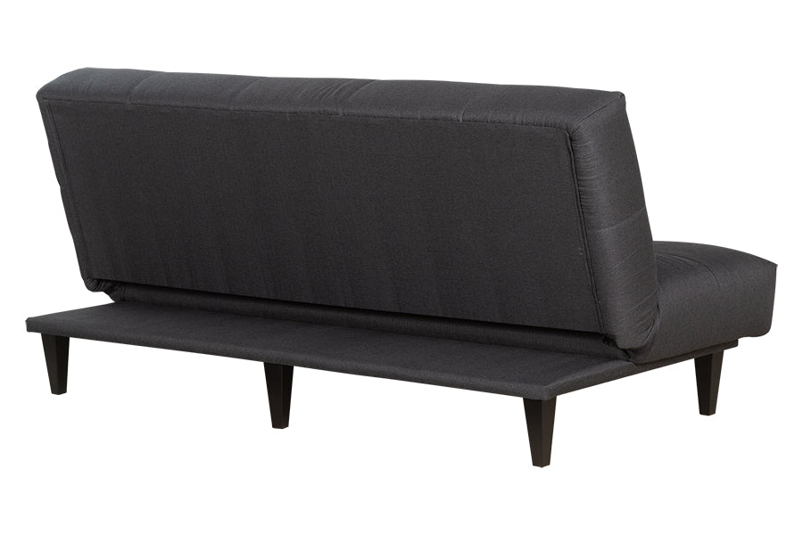 sofa reclinavel cama denver grafite visto de costas