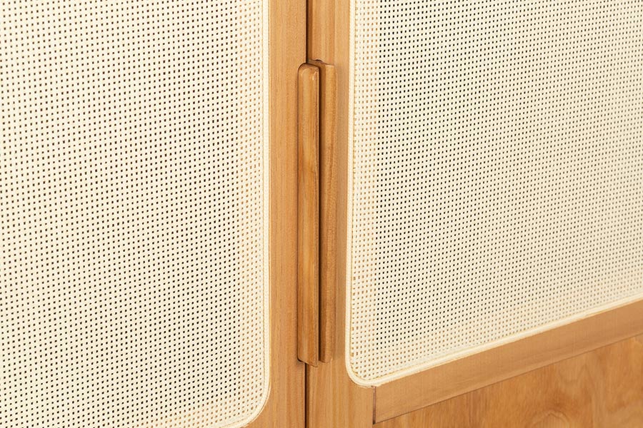 Guarda-Roupa 3 portas Serena detalhe puxador