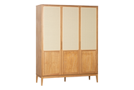 Guarda-Roupa 3 portas Serena 210x162x55 cm - Mel