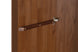 Guarda-Roupa 3 Portas e 2 Gavetas Sintonia - Amêndoa detalhe porta