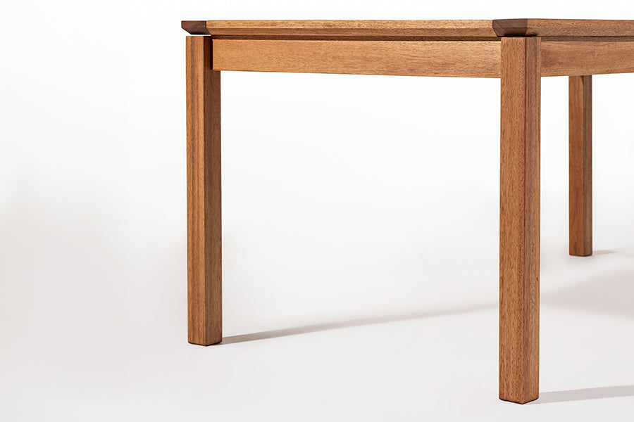 Mesa Jatobá e Corda Rami detalhe pés