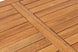 Mesa Jatobá e Corda Rami detalhe tampo