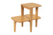 Mesa Lateral Due Areia 60x40x65,5 cm horizontal