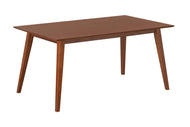Mesa de Jantar 6 Lugares Lótus - Caramelo