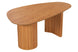 Mesa de Jantar 6 lugares Organica visto em perspectiva
