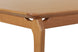 Mesa de Jantar de Madeira 6 Lugares Cascais 180x90 cm - Mel detalhe madeira