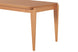 Mesa de Jantar de Madeira 6 Lugares Coimbra 180x90 cm - Mel cabeceira