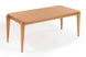 Mesa de Jantar de Madeira 8 Lugares Coimbra 180x90 cm Mel