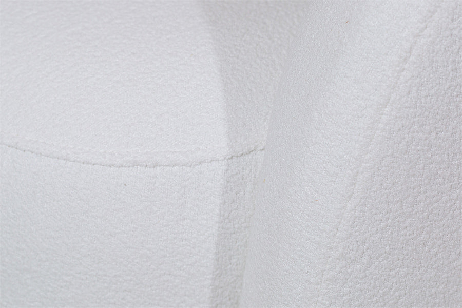 Poltrona para Sala Algarve Gelo Detalhe do tecido