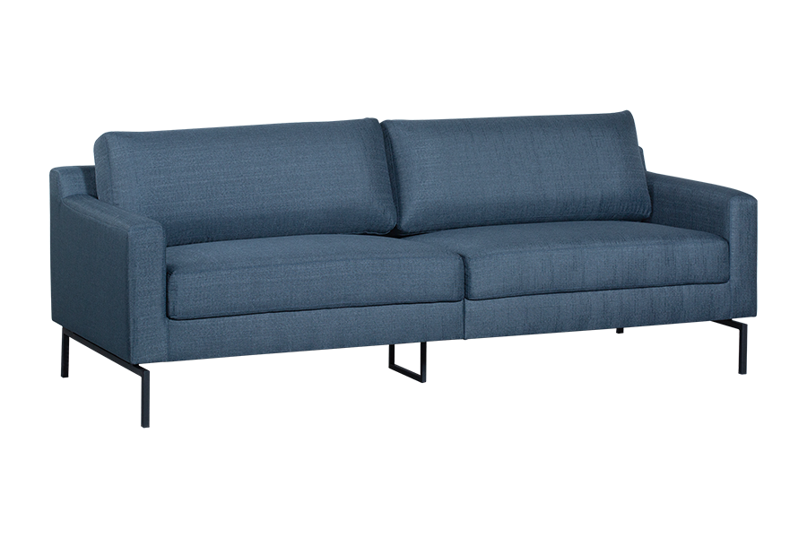 Sofá 3 Lugares Berlin - Azul