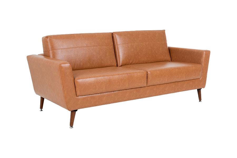 Sofá 3 Lugares Louise - Caramelo