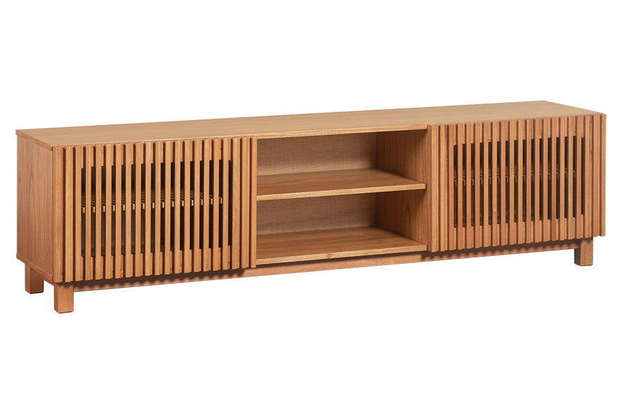 ②WWW_RACK WHAT WE WANT Rack Com Porta De Correr Curva Suspenso Para Tv Até 75 Polegadas