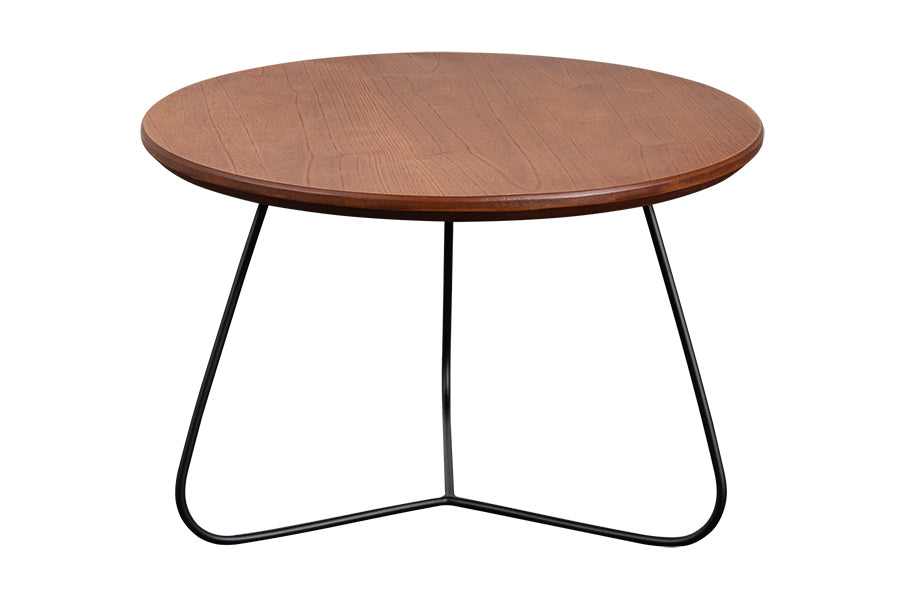 mesa de centro jade vista de frente em fundo branco