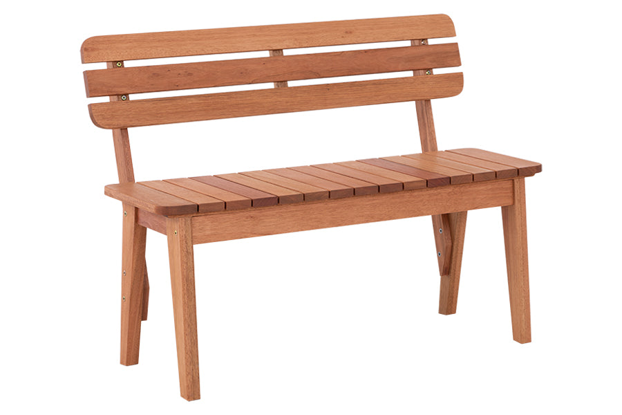 Imagem fundo infinito banco para jardim 2 lugares garden castanheira