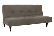 sofa para sala pequena cama denver marrom visto na diagonal visto como sofa