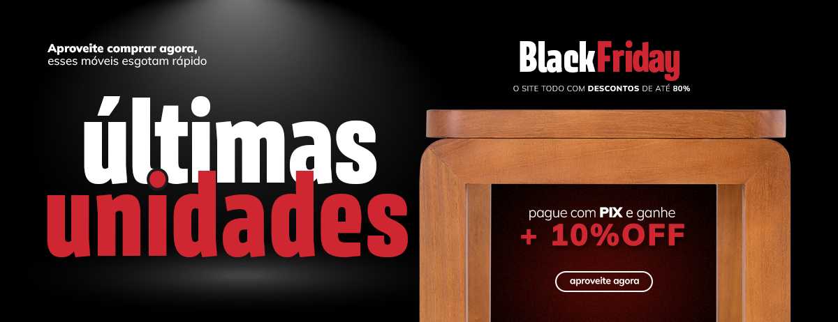 ùltimas unidades Black friday
