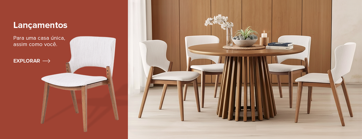 Lançamentos 2026 em móveis de madeira 