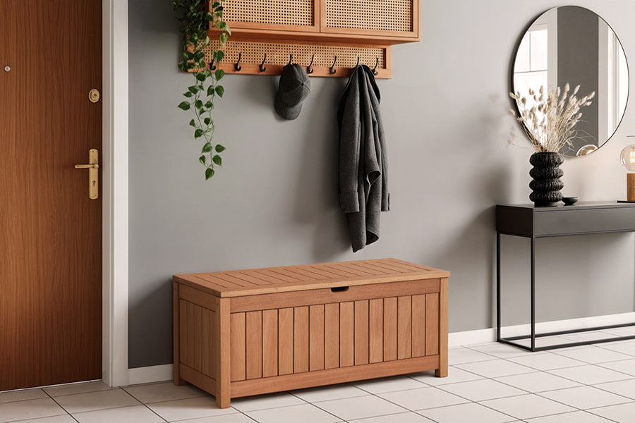 bau combine ambientado no hall de entrada