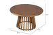 mesa de centro redonda de madeira didion com medidas