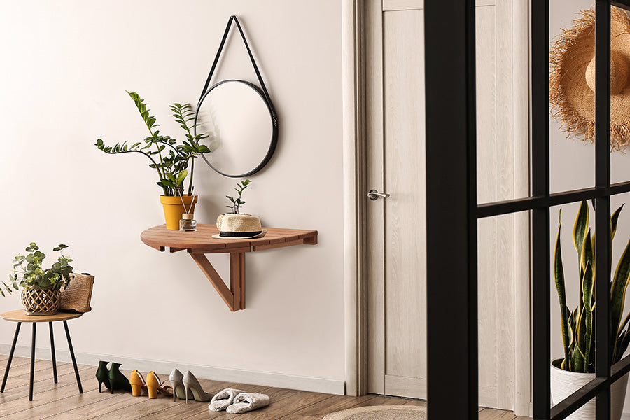 Mesa Dobrável de Parede Legno - Jatobá