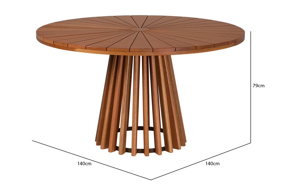 mesa de jantar gourmet mel no fundo branco com medidas descritas na imagem