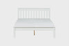 Cama de Casal Habitual Branco Para colchão 138x188 vista em varios angulos