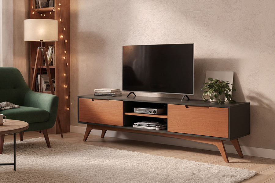 rack kepler ambientado na sala de estar