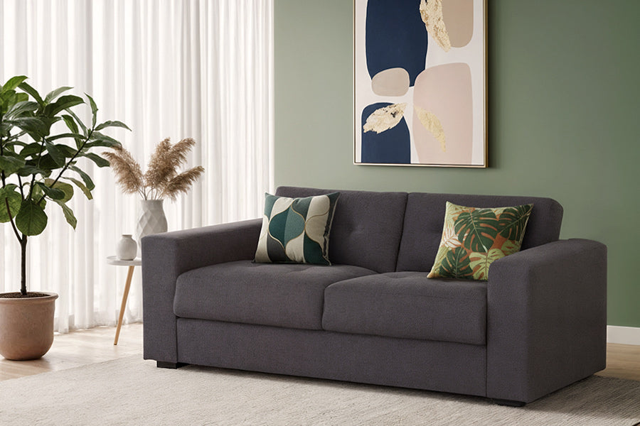 sofa oslo ambientado na sala de estar