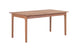 mesa de madeira rustica para churrasqueira 160 bertioga jatoba vista na diagonal